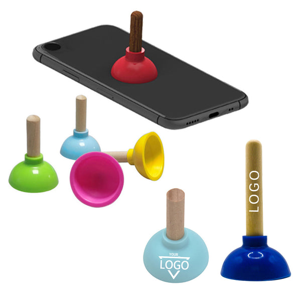 Magic Prop Wooden Stick Toilet Plunger