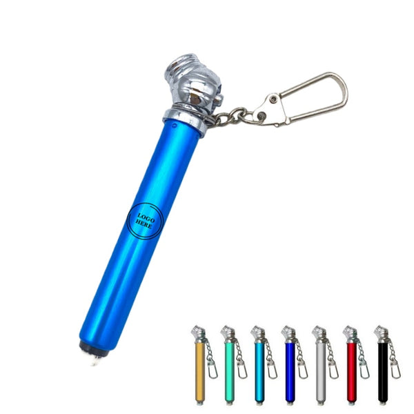 Mini Tire Pressure Gauge Key Chain