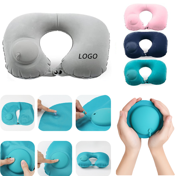 U Shape Inflatable Travel Pillows