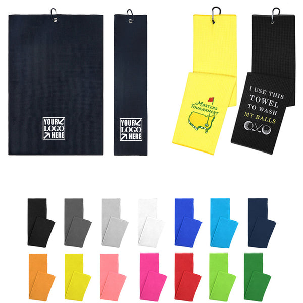 Outdoor Portable Golf Towels for Golf Ball