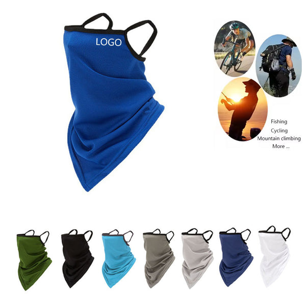 Outdoor Face Mask Scarf with Ear Loops