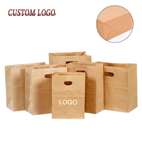Paper Snack Kraft 100% Recycled Kraft Lunch Bags