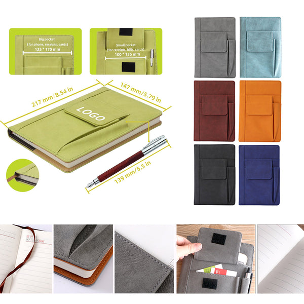 LLK1094 - Multi-pocket A5 Notebook