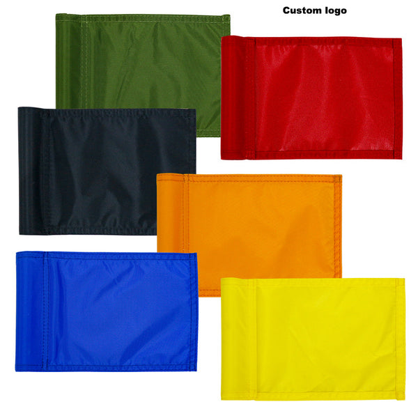 6" x 8" Screen Sublimation Custom Golf Flags - Tube