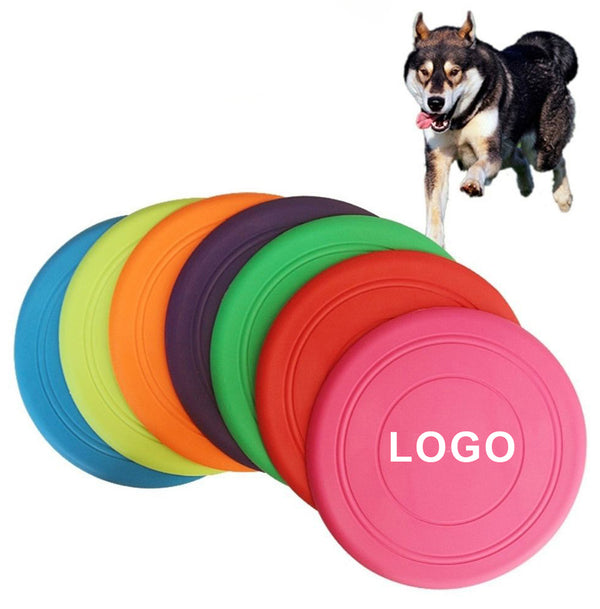 Pet toy flying disc is bite-resistant and non-toxic