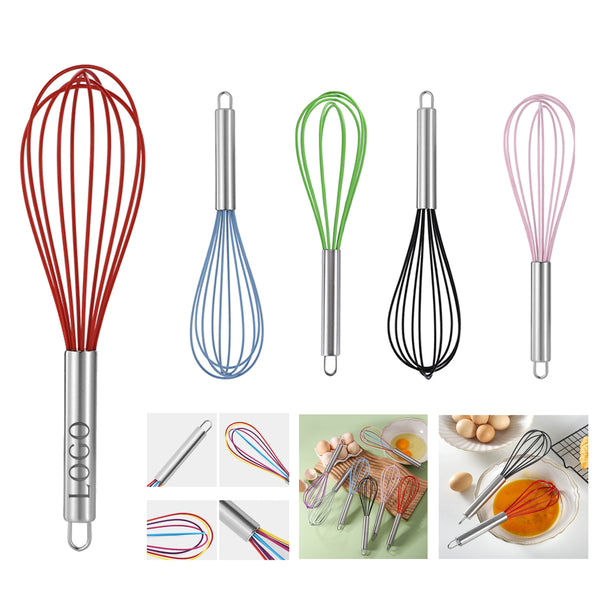 Silicone Manual Whisk Manual Eggs Beater