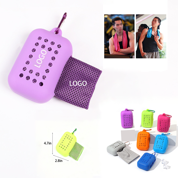 Small Silicone Cooling Towel