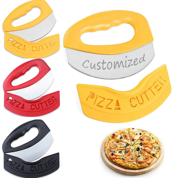 Stainless steel pizza cutter