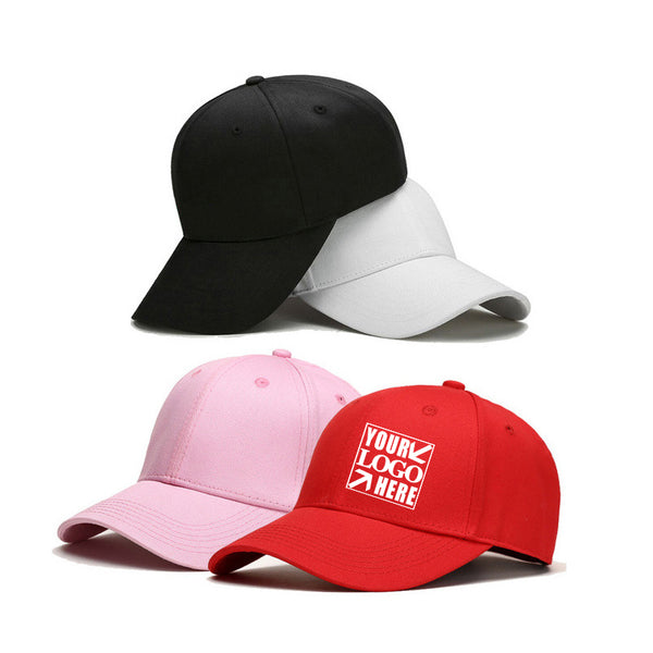 6 Panel Cotton Snapback Cap Sun Hats