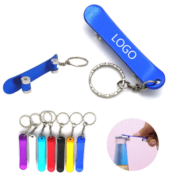 Aluminum Alloy Scooter Keychain with Bottle Opener