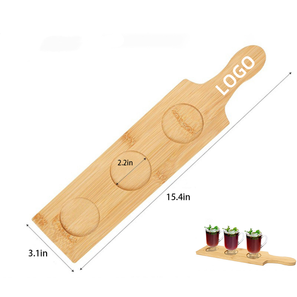 Bamboo Wine Cup Holder