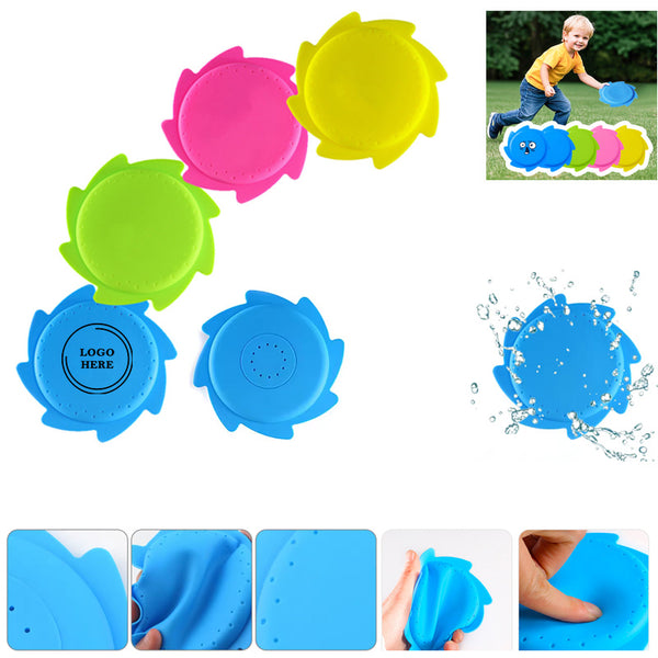 Outdoor Beach Silicone Water-spraying Flying Discs
