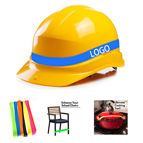 Silicone Stretch Band For Hard Hats