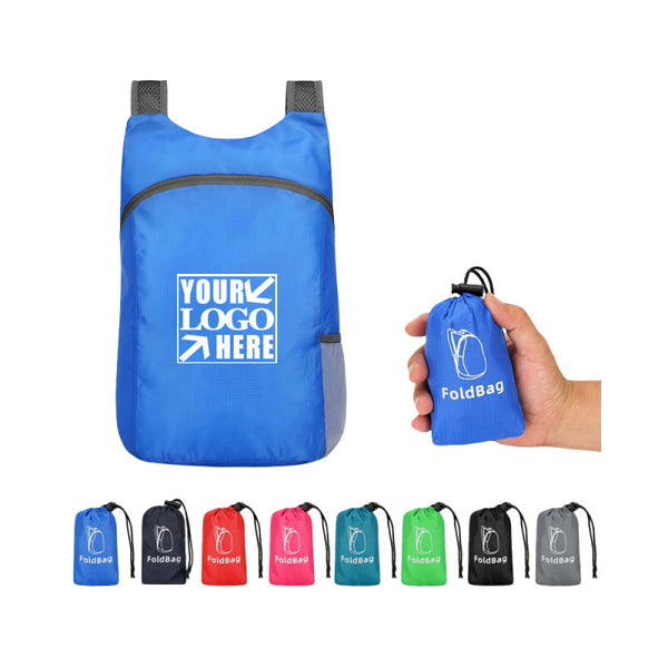 Polyester Outdoor Foldable Lightweight Backpack