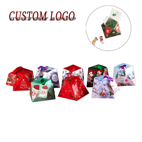 Kraft Paper Candy Favor Gift Boxes Christmas Party Favor