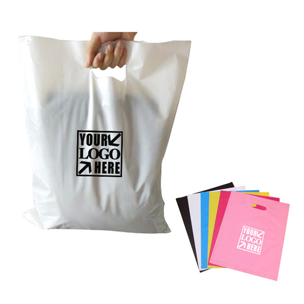 Clothes Store Packaging Logo Plastic Boutique Bags