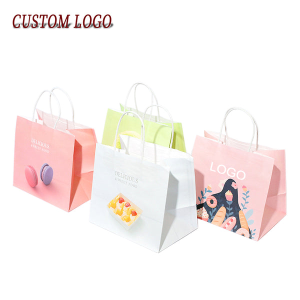 Packaging Dessert Gift Donut Wholesale Paper Bag