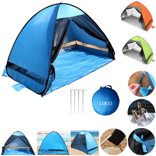 Outdoor Automatic Quick-opening Beach Sunshade Tent