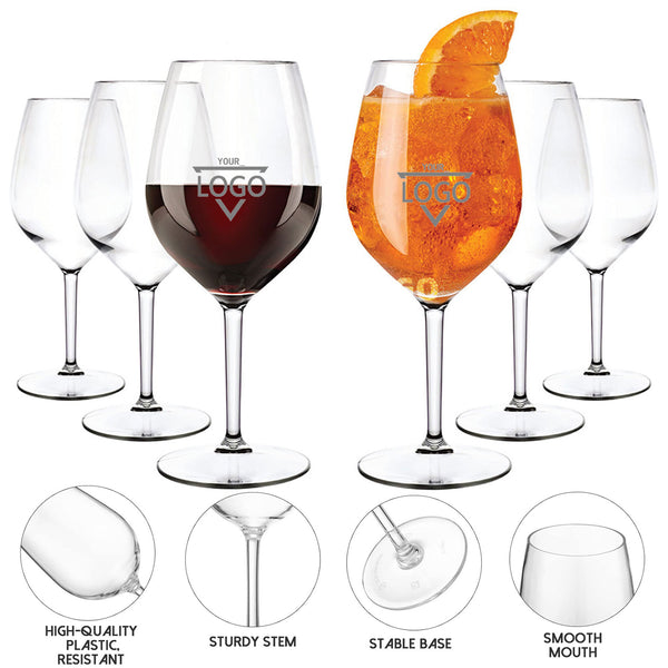 Plastic Goblet Wine Glass