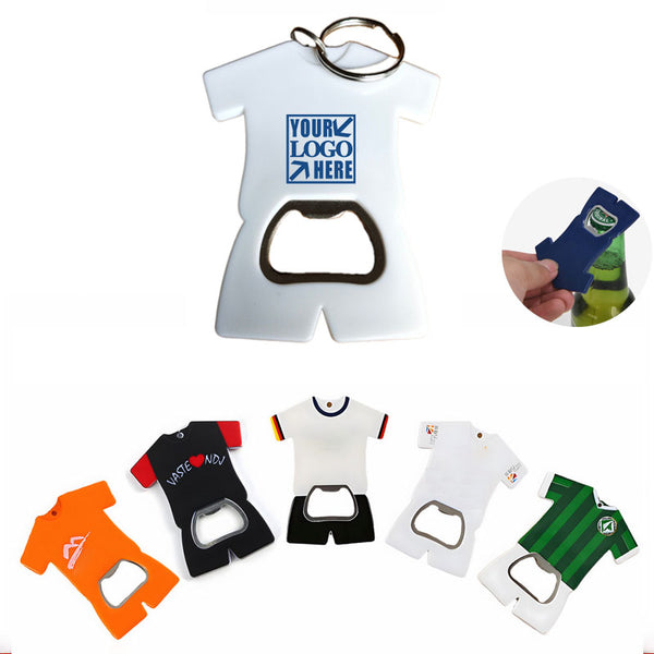 T-shirt Shape Bottle Opener Keychain