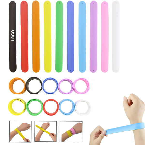 Silicone Slap Bracelets