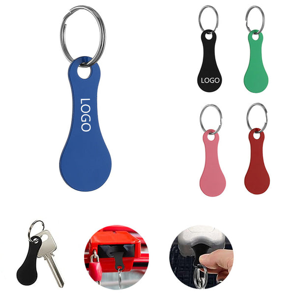 Shopping Cart Keychain Pendant