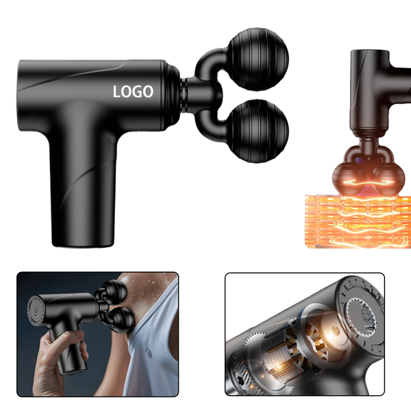 Double Head Massage Gun