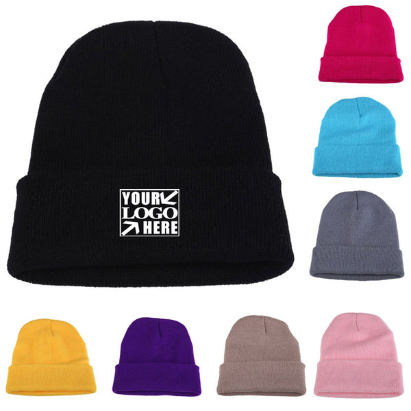 Knitted Hat Winter Beanie Hats