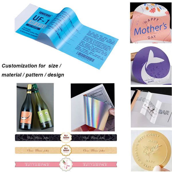 Customization Various Self-adhesive Stickers
