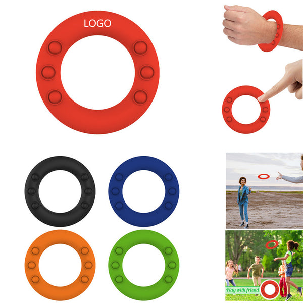 Creative Silicone Discs Interactive Toy