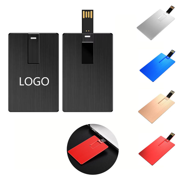 Metal Card USB 2.0 Flash Drive 64G