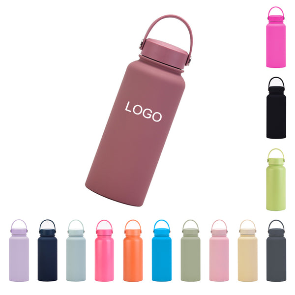 Insulated Stainless Steel Water Bottle With Handle