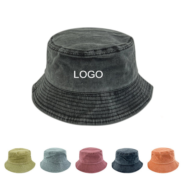 High Quality Denim Retro Women Summer Bucket Hat