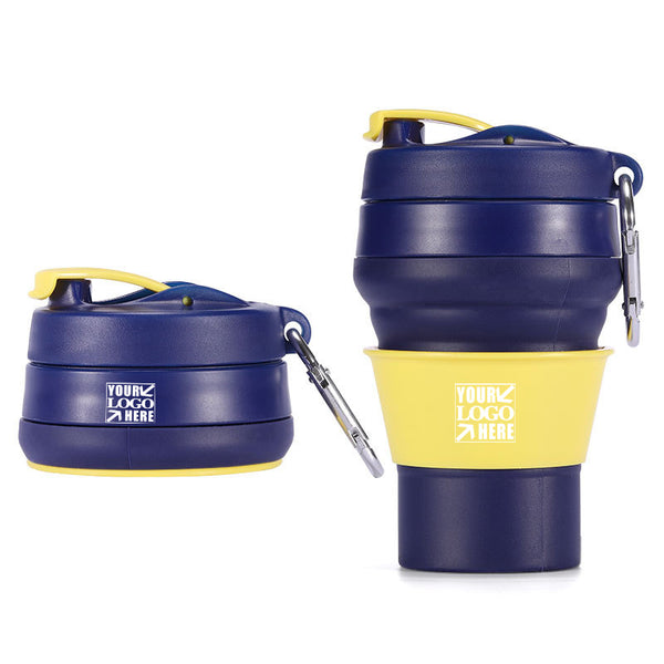 17OZ Silicone Collapsible Travel Camping Coffee Mug