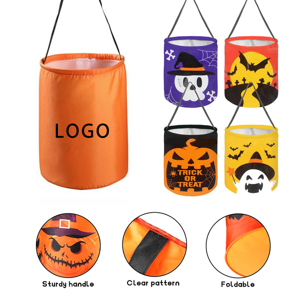 Custom Halloween Candy Bag with Handle