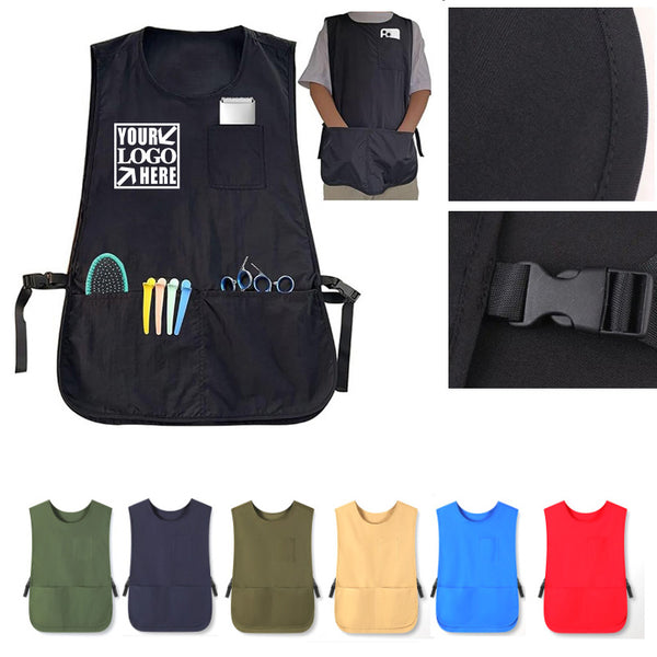 Unisex Vest Apron with Multi-pockets