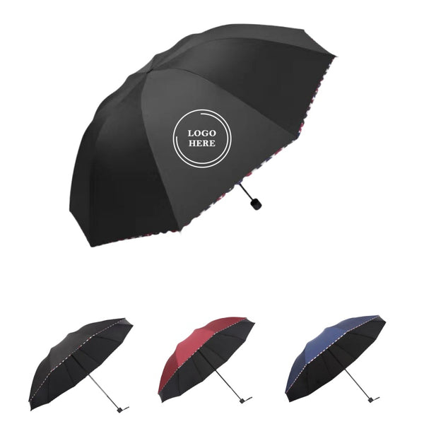 42" UV Protective Folding Umbrella