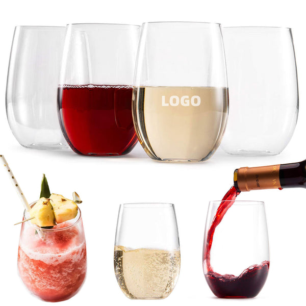 Plastic Egg-shaped Wine Glass