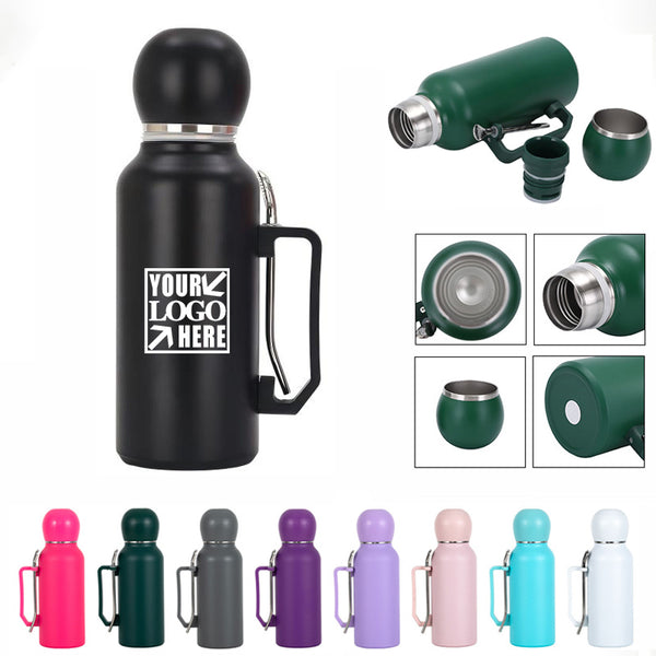 45oz Creative Sport Thermal Water Bottle with Spoon