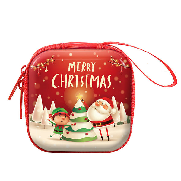 Christmas Square Tinplate Wallet