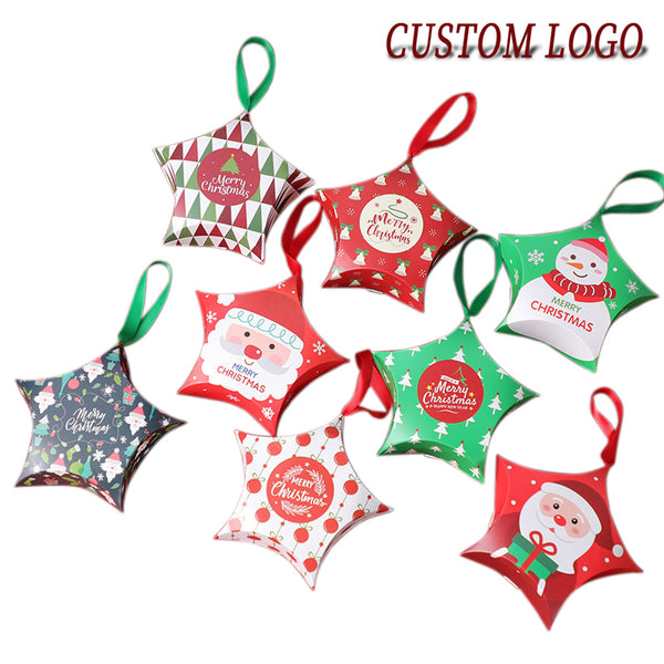 Custom Logo Christmas Ornament Storage Gift Box