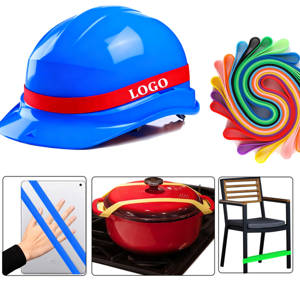 Silicone Construction Safety Helmet Band