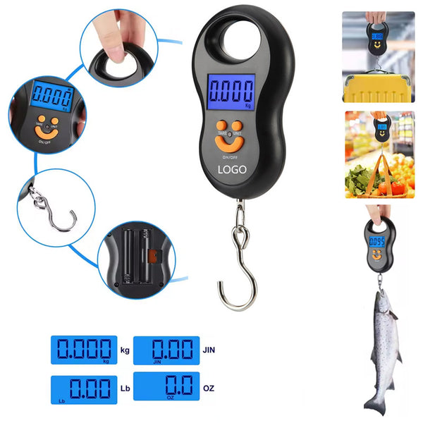 Portable 50KG Electronic Spring Scale