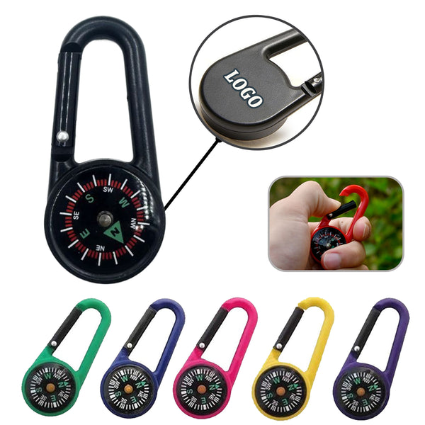 Carabiner Clip-On Compass
