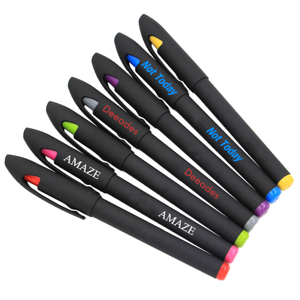 Writing Comfort Rollerball Long Lasting Ink Black Gel Pens