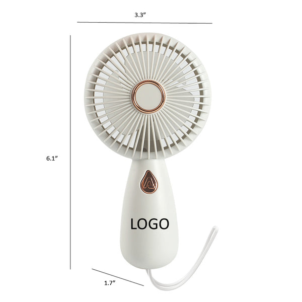 Handheld Fan With Light