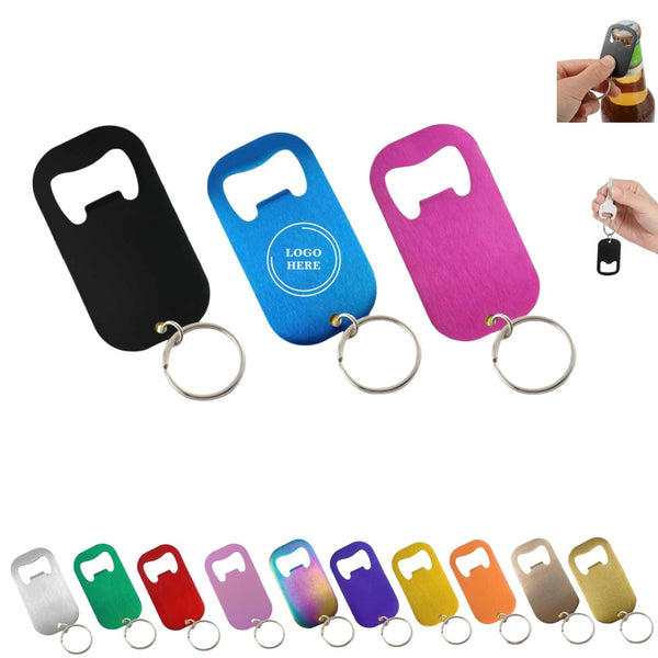 Stainless Steel Bottle Opener Keychain