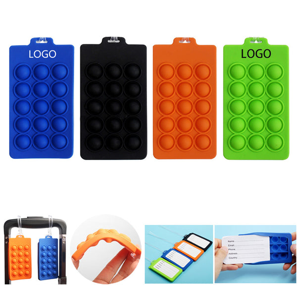 Creative Silicone Luggage Tag for Travel