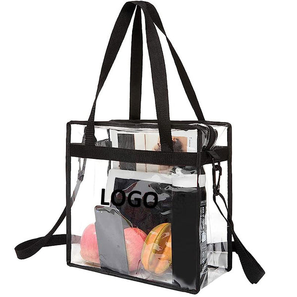 PVC Clear Stadium Concert SecurityTote Bag