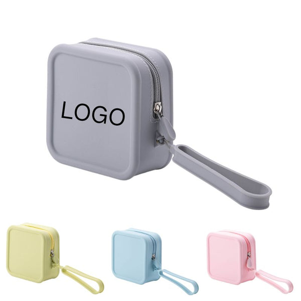 Cute Waterproof Silicone Makeup Bag For Travel